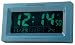 Precision MSF Radio Controlled Alarm Clock, with Calendar,  Blue Case