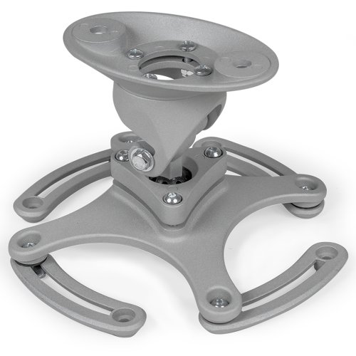 TecTake Fissaggio a soffitto universale montaggio per Beamer Videoproiettore e proiettori LCD Supporto Staffa