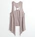 Eyeshadow Womens O Ring Multi Vest - Pink X Xlrg