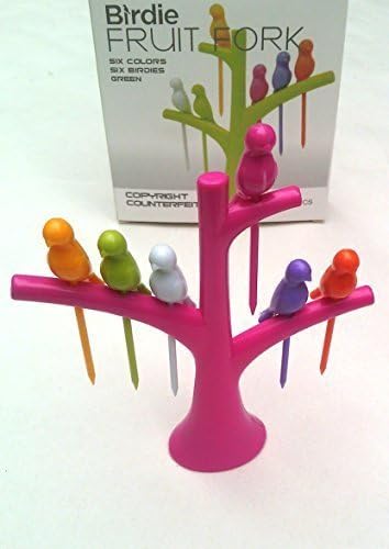 Toy! Tree Fruit Fork Set (6 Birdie) combinations out of top designer.