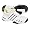 Women's Adidas Barricade V Tennis Shoe - White/Black/ Yellow (9)