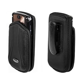PREMIUM EVA BLACK PANTUM CASE POUCH (With 2 Interchangable Belt Clips) for SAMSUNG A517, R500 HUE, U540, U740, T629, A707 SYNC, U700 GLEAM, R610 / MOTOROLA RAZR V3, V3i, V3t, V3r, V3c, V3m, RAZR2, V9M, V8, V9, V3a, MAXX VE / LG CU575 TRAX, VX8700, LX570 MUZIQ, CU720 SHINE / SANYO 6600 KATANA, 6650 KATANA 2/II, 8500 DLX - RETAIL PACKAGING
