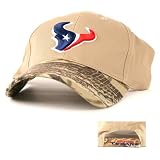 NFL Houston Texans Football Realtree Hunting Camo Bill Adjustable Mens Hat Cap