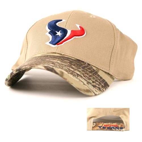 Houston Texans Camouflage Bill Adjustable Baseball Hat