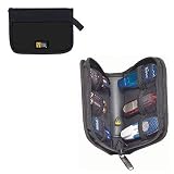 Case Logic Drive Shuttle, Small Case Protects Six USB Drives, Color: Black.
