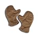 Relaxso Aromatherapy Hotties Mitts, Silky Plush Mocha
