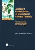 The International Criminal Tribunal for Rwanda 2005