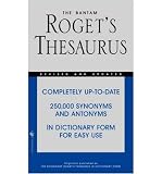 Produkt-Bild: THE BANTAM ROGET'S THESAURUSBYLandau, Sidney I.[Mass Market Paperbound] on Jul-1990