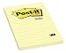 Post-it® Notes, Original Pad, 4 Inches x 6 Inches, Lined, Canary Yellow, 12 Pads per ...