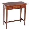 Winsome Wood Hall Table with 3 Drawers, Walnut