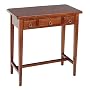 Winsome Wood Hall Table with 3 Drawers, Walnut