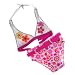 New Infant Girls Clothing WHITE FLORAL Bikini Girl 12M