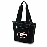 NCAA Georgia Bulldogs Molly Insulated Lunch Tote, Black