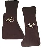 1993 Ruby Red Corvette Floor Mats with 40th Anniversary Emblem