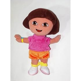 Click here to buy Plush Dora the Explorer 11 by Fisher-Price.