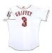 Ken Griffey Jr. Autographed Cincinnati Reds Home/White #3 Jersey (UDA)