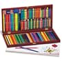 Faber-Castell 126-Piece Wood Case Children's Art Set