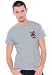 Ed Hardy Mens Death Of Love Embroidered Shirt (X-Large) - Heather Grey