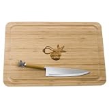 BAM Cutting Board and Knife - Shells by 