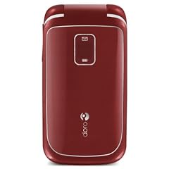 Doro PhoneEasy 610gsm Mobiltelefon (UKW, Bluetooth, GSM) rot