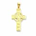 14k Celtic Cross Pendant