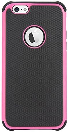 The Guardian By Cell Toolz, Hot Pink 2-layer Hybrid Protective Cell Phone Case for iPhone 6 4.7