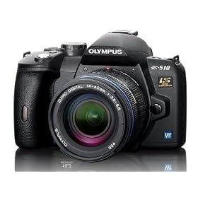 Olympus E-510 Digital SLR Camera (ED 14-42mm 1:3.5-5.6 & ED 40-150mm 1:4.0-5.6)
