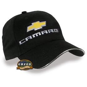 Camaro Bowtie Hat with Metal Logo (Apparel Clothing) by Chevrolet Apparel