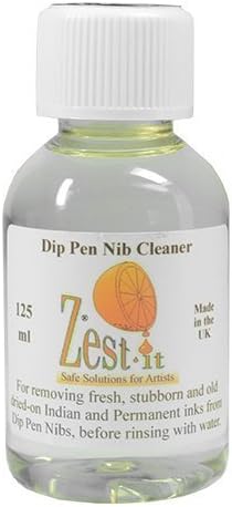 Zest It : 125ml Dip Pen Nib Cleaner by Zest-It