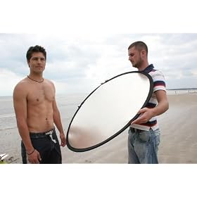 Lastolite LL LR4836 48-Inch Collapsible Reflector (Sunfire/Silver)