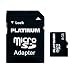 Platinum - Carte M�moire Micro SDHC avec adaptateur - Class 4 - 8 Go