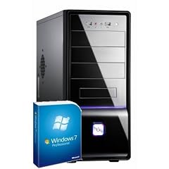 Tronics24 IdreamPC Intel Core i5-2300 (Quadcore) 4x 2.8 GHz, 8 GB DDR3, Asus, 500 GB Sata3 , Intel HD2000, USB 3.0, Microsoft Windows 7 Professional, DVD-Brenner, Sound, GigabitLan, Cardreader, OFFICEPC