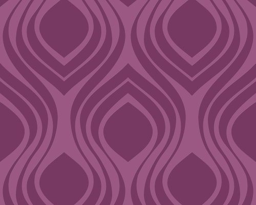 Innova 1429-48 Tapete, Retromuster, pink