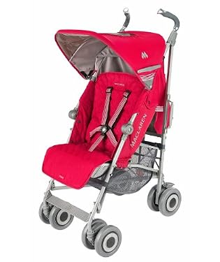Maclaren Techno XLR Stroller - Persian Red Penguin