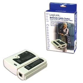 LogiLink  Tester cavi RJ11, RJ12, RJ45 con unit� remota