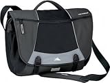 High Sierra Tank Messenger Bag, Gray, Black, Silver/brand new!