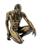 MELANCHOLY Bronze Art Nude Male Sculpture NEW Gay Int.