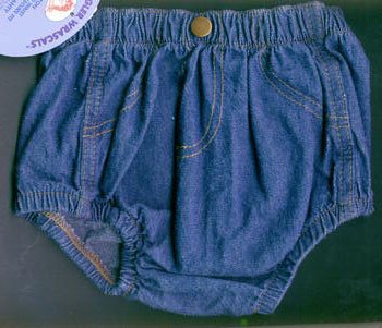 Wrangler Wrangler Denim Diaper Cover