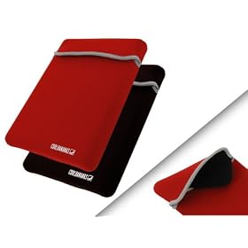 COOL BANANAS Neoprene Sleeve Zipit Bag Pocket for Samsung NC20 in black/red COOL BANANAS Neoprene Sleeve Zipit - Bag Pocket for Samsung NC20 in black/red