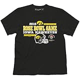 2016 Iowa Hawkeyes Adult Rose Bowl T-Shirt - Black