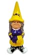 Louisiana State University Cheerleader Garden Gnome
