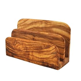 Olive Wood Letter Rack / Holder