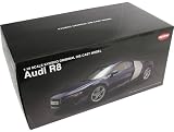 Kyosho 1/18 Audi R8 V8 Blue Silver Blade # 9213B