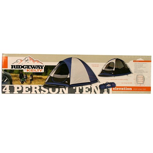 Kelty Ridgeway 4 Person Elevation Sport Dome Tent