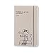 Moleskine 2017 Peanuts Limited Edition Weekly Notebook, 12M, Pocket, Light Grey, Hard Cover (3.5 x 5.5)