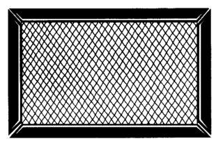 Electrostatic Air Filters. 18'' x 18'' x 1''