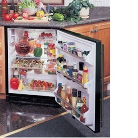 Marvel 61ARWWF 24 All Refrigerator with 6.1 cu. ft. Capacity, 2 Adjustable Tempered Glass... by Marvel