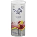 Crystal Light Raspberry Lemonade Drink Mix (Makes 8-Quarts), 1.2-Ounce Canisters (Pack of 4)