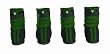 GREEN - MEDIUM - High-Top Neoprene Winter Dog Boots