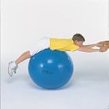 Sportime Gymnic Exercise and Play Balls with Thick Vinyl Exterior - 33 1/2 inch - Blue